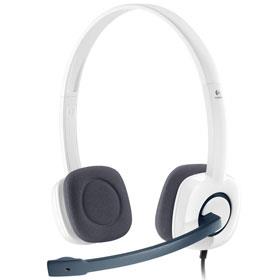 Logitech H150 Stereo Headset white